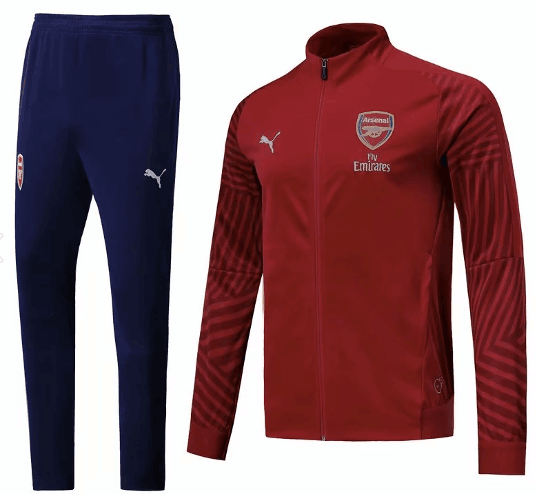 Chandal Arsenal 2018/19 - Rojo - Haga click en la imagen para cerrar